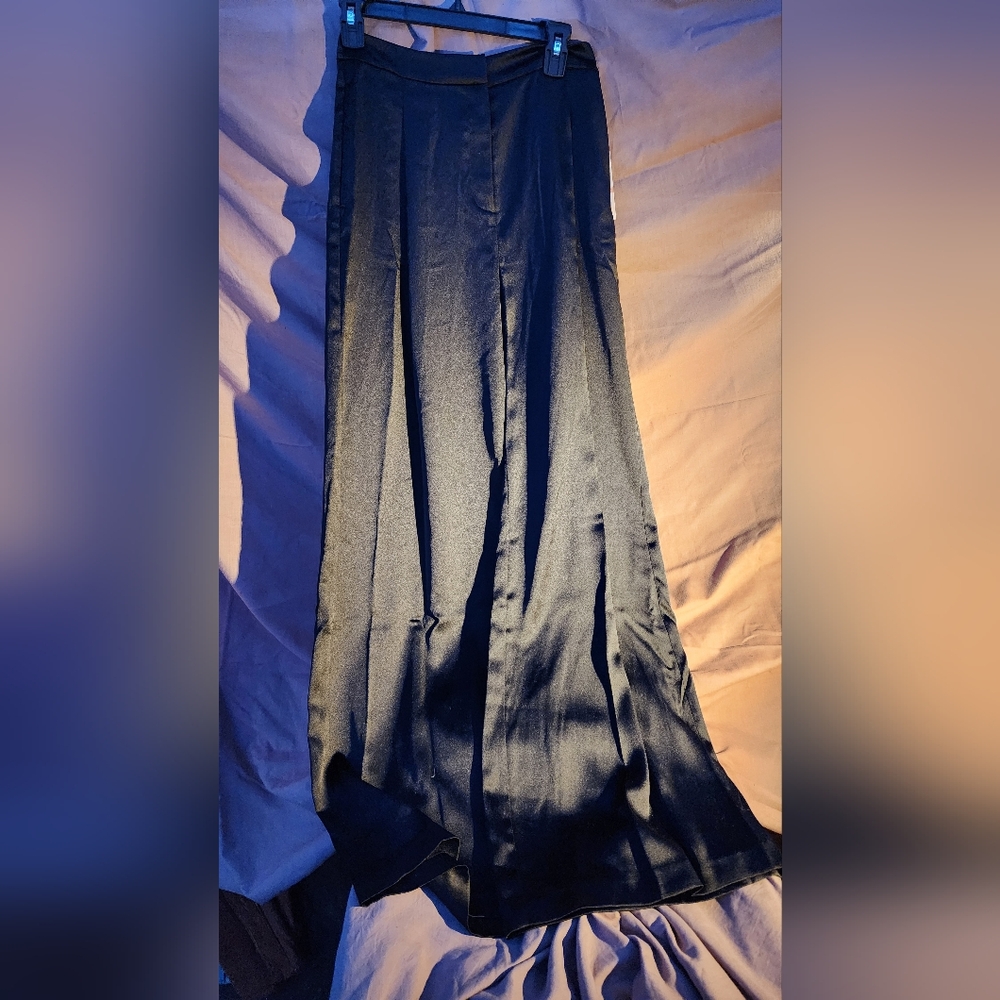 MICHAEL by Michael Kors wide-leg satin pants